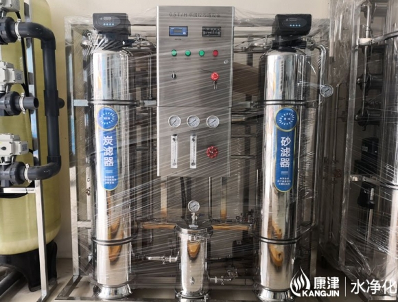 0.5噸反滲透純凈水設備 KJ-RO500 全自動控制系統，全管路不銹鋼